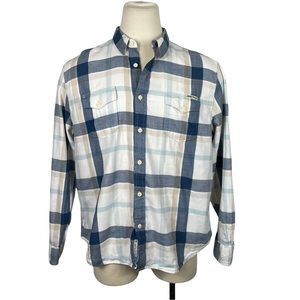 Lucky Brand Western Wear Long‎ Sleeve Button Down XXL